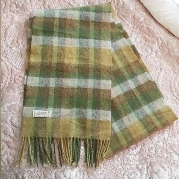 made in ireland Accessories - IRELAND lambswool plaid scarf